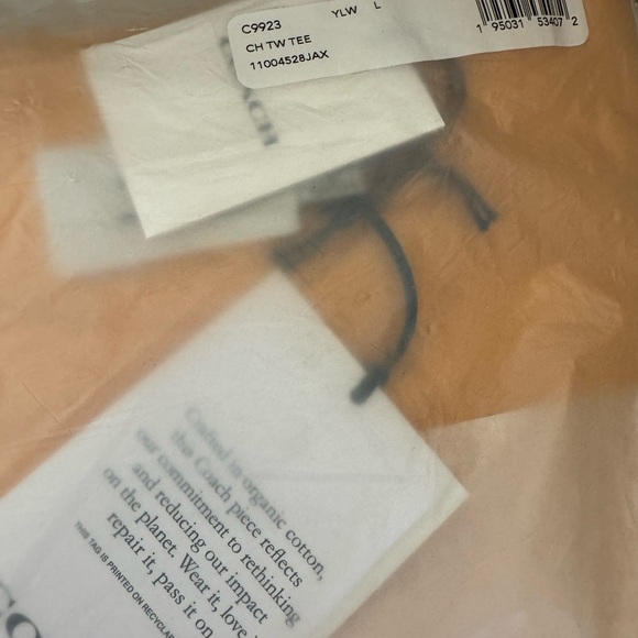 💋Coach X Tom Wesselmann T Shirt In Organic Cotton - Picture 7 of 10